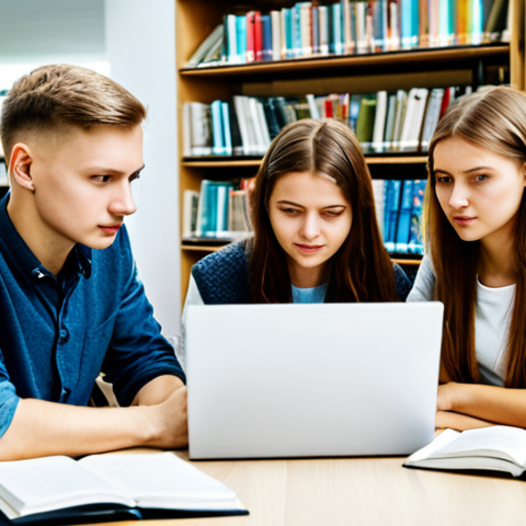 자기 교정 학습 프로세스와 사회적 상호작용의 중요성 - Collaborative Learning**
"A group of Polish university students, fully clothed in casual attire, st...