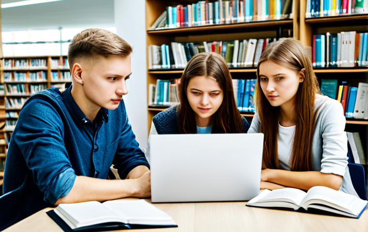 자기 교정 학습 프로세스와 사회적 상호작용의 중요성 - Collaborative Learning**
"A group of Polish university students, fully clothed in casual attire, st...